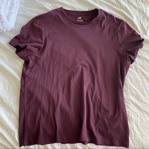 H&M Maroon shirt